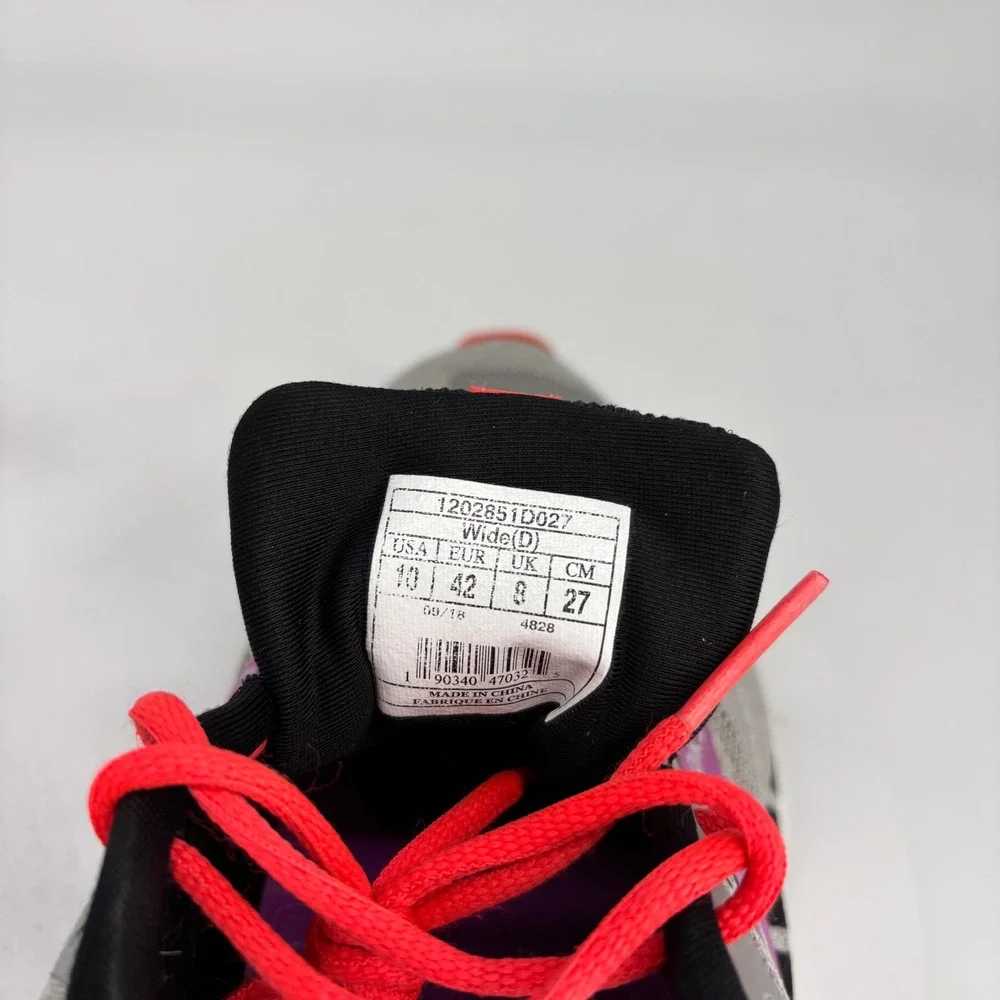 Brooks Launch 6 Running Shoes Womens 10 Wide Gray Pink Chevron Gym